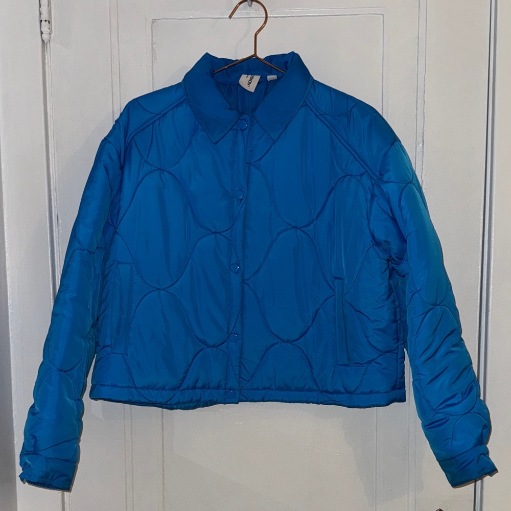 Vibrant Blue Women's Puffer Jacket